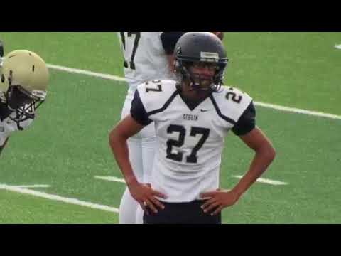 Darien & Dorien- scrimmage Seguin vs Wagner