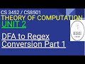 2 7 1 DFA To Regex Using State Elimination Part 1 In Tamil