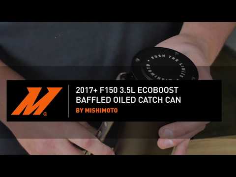 2017-2020 Ford F-150 3.5L EcoBoost Baffled Oil Catch Can Installation Guide by Mishimoto