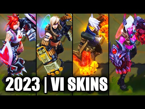ALL VI SKINS SPOTLIGHT 2023 | League of Legends