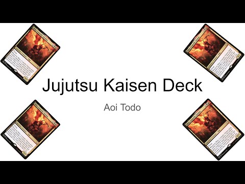 Jujutsu Kaisen- Aoi Todo | Blim, Comedic Genius EDH Deck #mtg #edh