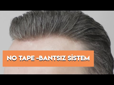 Protez Saç - No Tape - Bantsız Sistem - Hair...