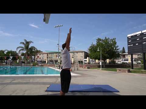 How to do a Forward Dive Tuck 101c (Springboard Diving Strategies and Tutorial)