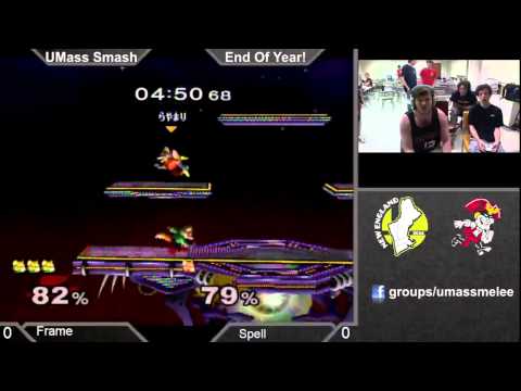 UMass Smash - Spell vs Frame - SSBM