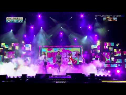 110730 | Hyuna-Bubble Pop (Ulsan Summer Festival) HD