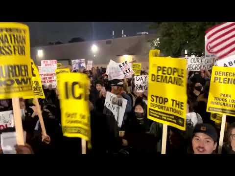 【國際時事】美國街頭失控？反移民執法抗議延燒全國，洛杉磯爆衝突！ (Protests spread across US as thousands denounce ICE)
