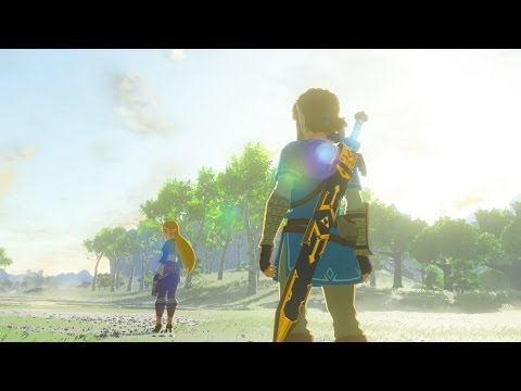 9 Minutes of New Zelda: Breath of the Wild Open-World Gameplay - Treehouse Live Video