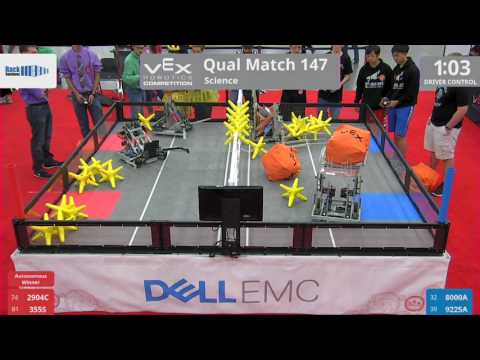 2017 VRC Sci Q147 - 2904C 355S vs 8000A 9225A - 29 to 17