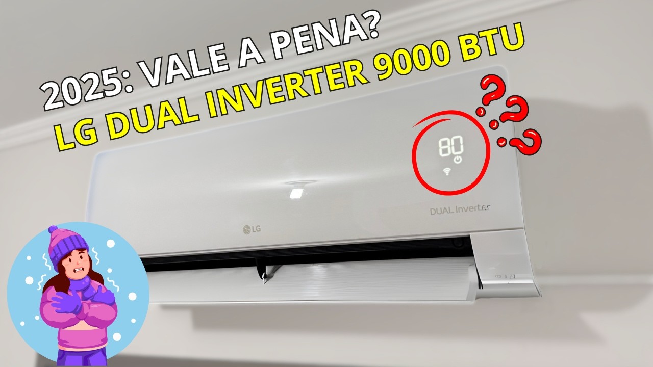 Comprei o LG Dual Inverter 9000 BTU, valeu a pena? Ele realmente aumenta R$50 na energia?