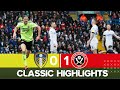 Leeds United 0 - 1 Sheffield United | Classic Highlights | Chris Basham goal and Casilla Red Card