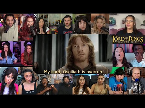 TOP "Osgiliath Must Be Retaken, Gollum sabotage" LOTR:The Return of the King (2003) Movie Reactions