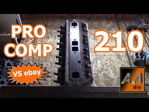 PROCOMP SBC Alum Cylinder Heads VS ebay 2.0