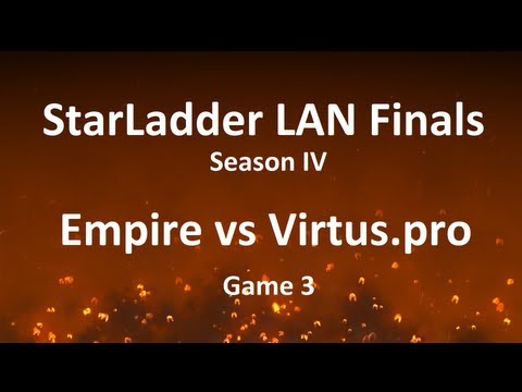 StarLadder LAN Finals Day 1, S4: Virtus.pro vs Empire, game 3