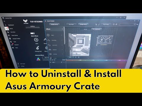 Asus Armoury Crate Installation Problem Solved | Armoury Crate Full Uninstall & Installation