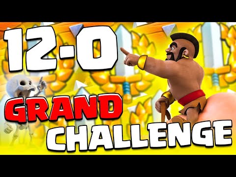 HOG 2.6 NEW META GRAND CHALLENGE 12 WINS - CLASH ROYALE