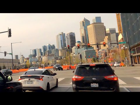 Seattle Downtown - 4K Street View