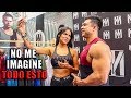 UNA FILA INTERMINABLE PARA FOTOS Y ESTO PASO