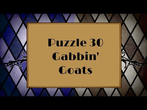 Professor Layton vs. Phoenix Wright: Ace Attorney - Puzzle 30: Gabbin' Goats