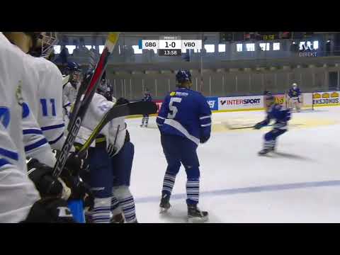 Tv-pucken 2018 final Göteborg - Västerbotten, period 1, forts 1-0