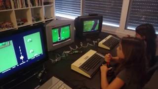 Atari 800 XL network game SpeedUp