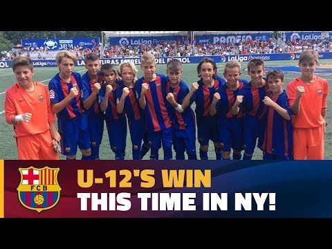 All of the U12s' goals in LaLiga Promises in New York