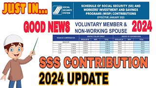 SSS CONTRIBUTION UPDATE 2024|SSS|VOLUNTARY|KA DUDE DONG TV