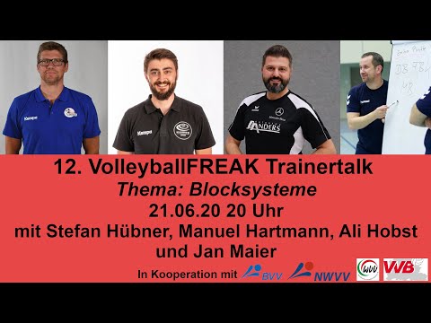 12. VolleyballFREAK Trainertalk: Blocksysteme