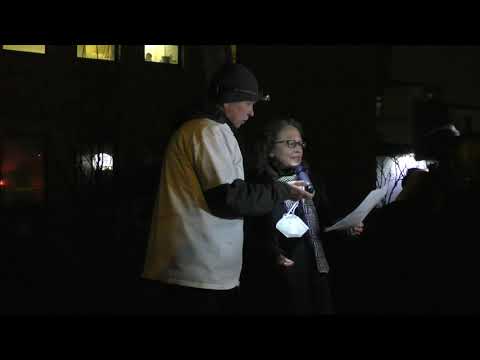 2021-11-26 JVA Frankfurt-Preungesheim: Freiheit für "Ella" - Kundgebung und Demo