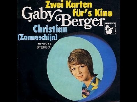 Gaby Berger - Zwei Karten für's Kino (Original)