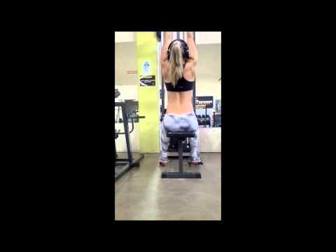 TREINO DE DORSAL ATLETA PAULINHA CUNHA