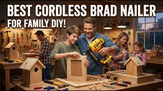 TOP 5 Best Cordless Brad Nailer 2026 | Budget Cordless Brad Nailer That Works Great