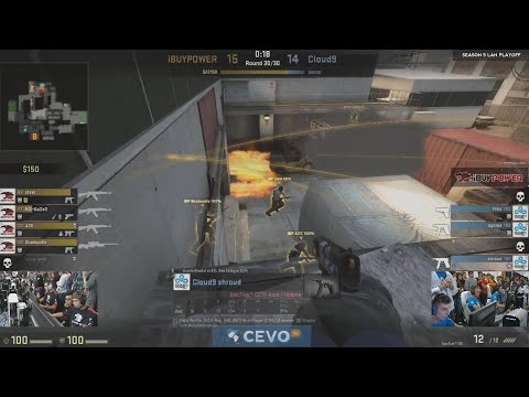 shroud 3 CZ75-Auto kills vs. IBUYPOWER | CEVO PROFESSIONAL SEASON 5 LAN FINALS