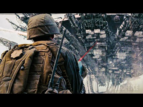 US Marines VS Alien Mothership | Full Final Scene | Battle: Los Angeles | CLIP