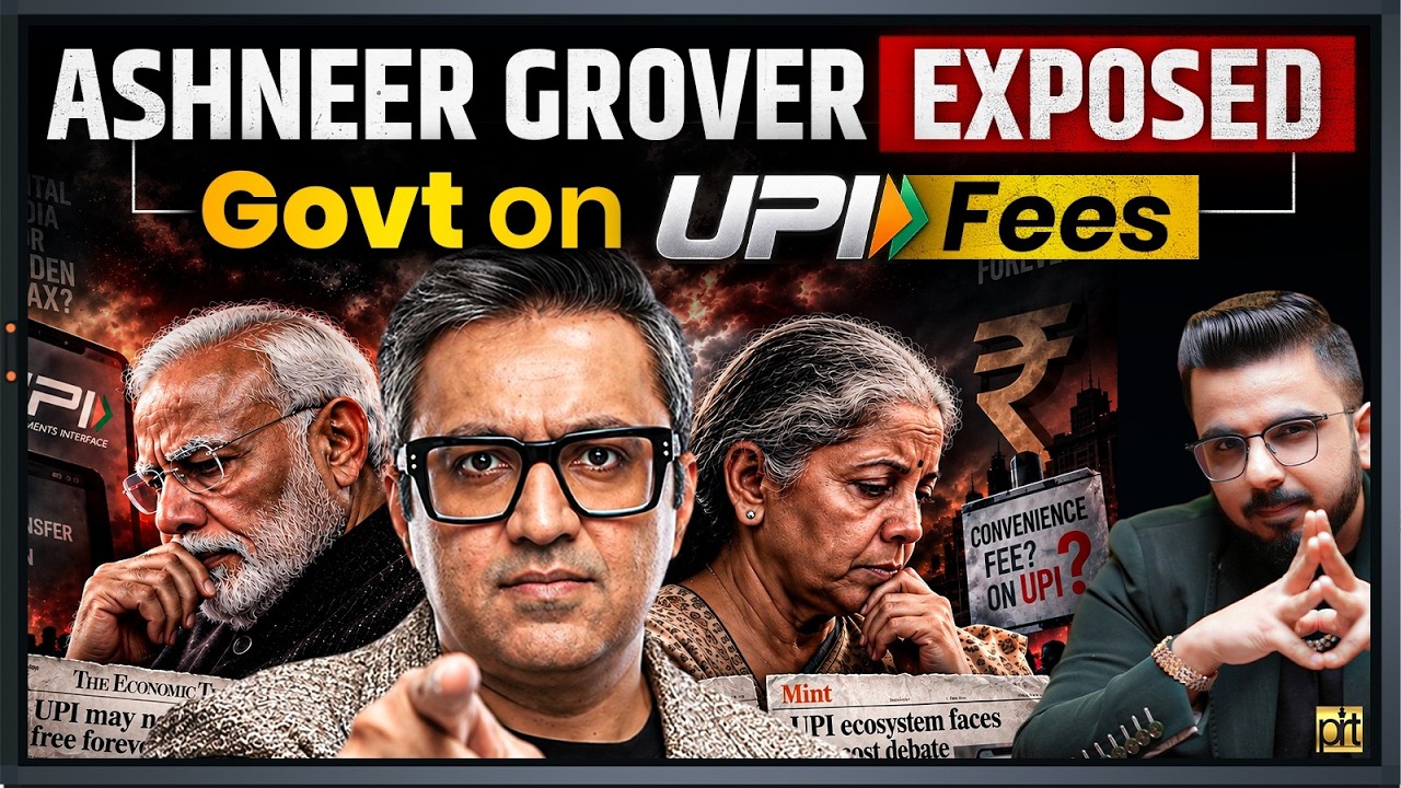 Ashneer Grover Exposed UPI Charges & Modi Tax....