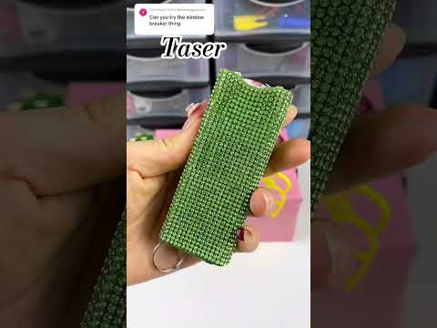 Self defense keychain tutorial #selfdefensekeychain #asmr #gift