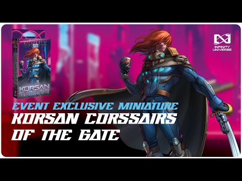 Korsan, corssairs of the gate - Exclusive event miniature