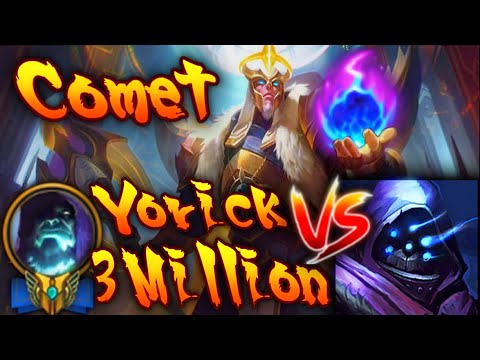 3M Yorick Abusing COMET to COUNTER JAX - [League of Legends]
