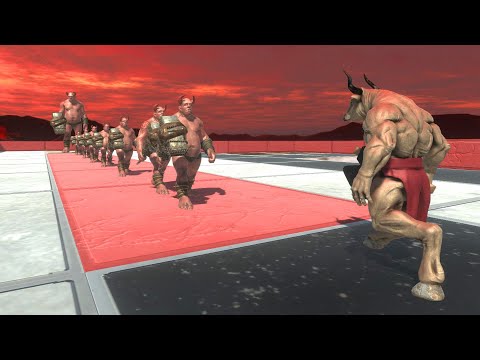 Tournament of Armies Infernals vs Fantasy - Animal Revolt Battle Simulator