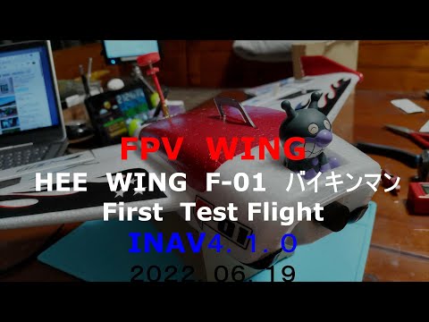 2022.06.19_HEE WING F-01 First Flight 激ハンチング　汗！
