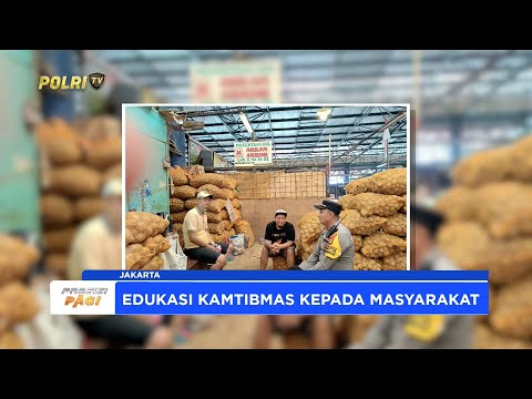 POLRES METRO JAKTIM GELAR PATROLI PASAR JAGA KAMTIBMAS