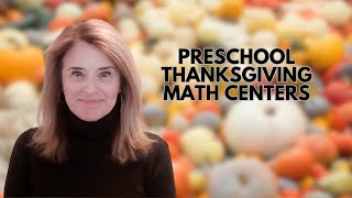 Thanksgiving Math Centers for Preschool & Pre-K | Fun Counting, Graphing & Number Activities