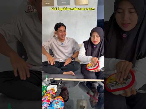 Si doi ga bisa makan es cream #shorts #minivlog #comedy #sidoii