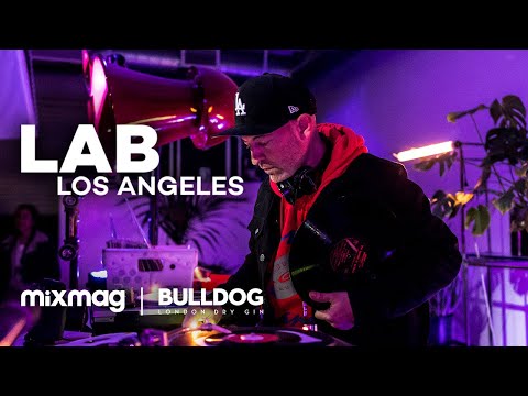 Peanut Butter Wolf vinyl set in The Lab LA