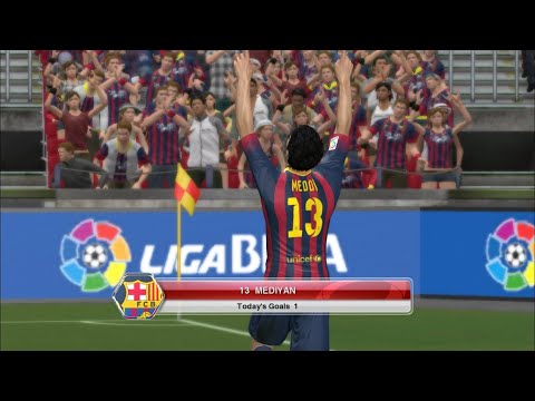 Video Lama - Pes 2014 ft. Messi at FCBarcelona | Become a Legend - Difficulty Superstar