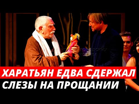 Дмитрий Харатьян едва сдержал слезы на прощании с Арменом Джигарханяном