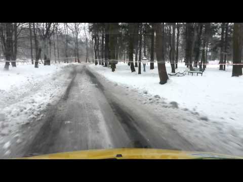 Rally Sprint Myslenice 17.02.2013 Seicento Szaradowski/Szaradowski