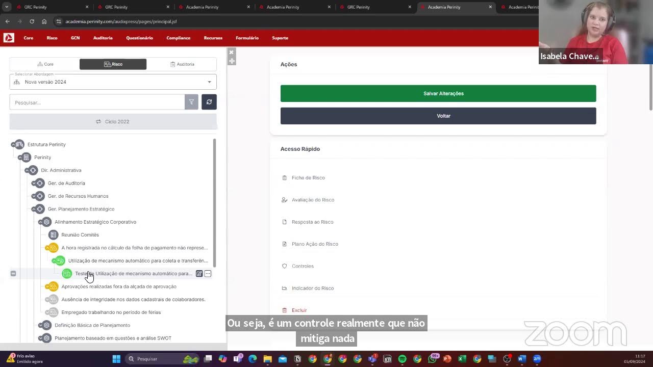 [Perinity Week 2024] GRC na Prática: Estruturando Dashboards e KPIs Relevantes para a Alta Gestão