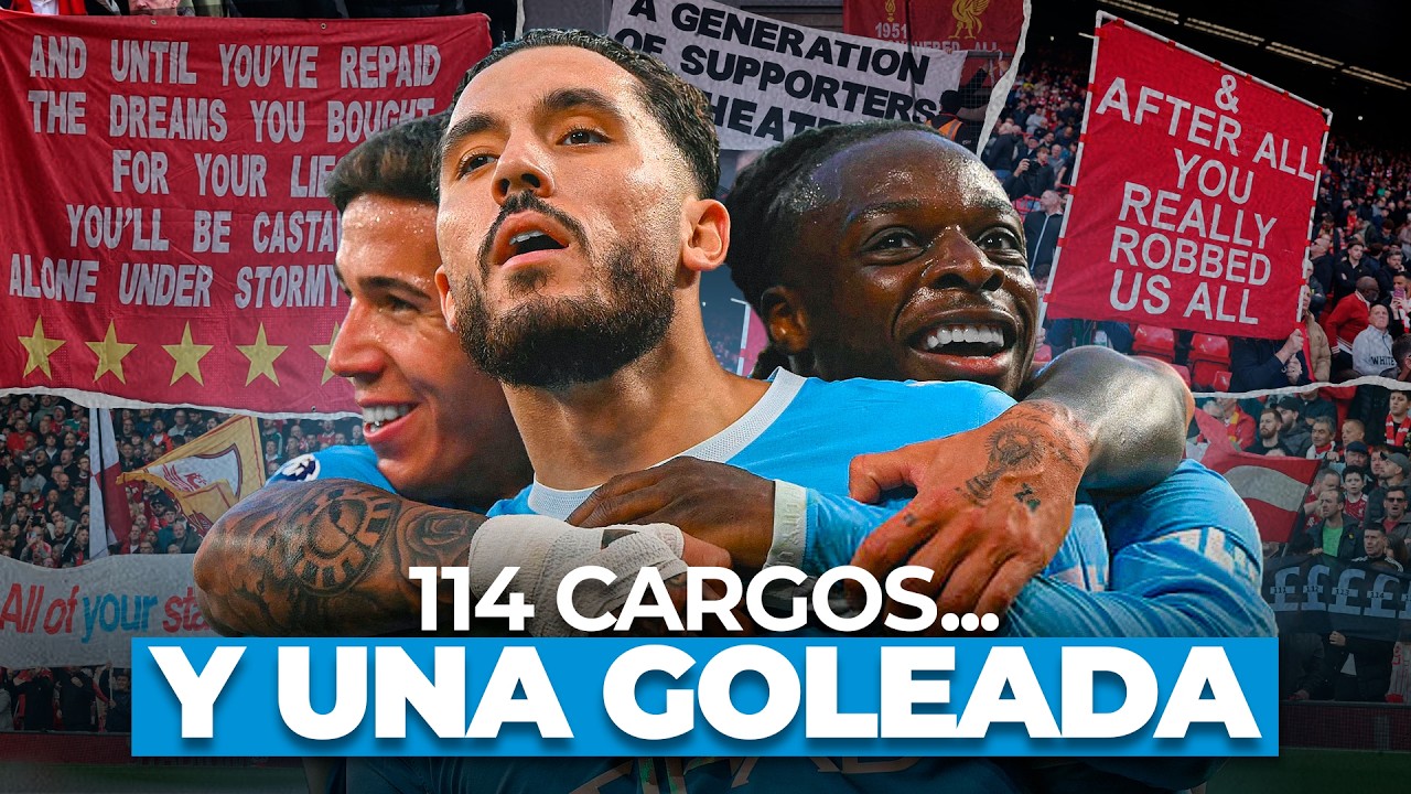 CHM 10X06 | EL MANCHESTER CITY GOLEA AL LIVERPOOL
