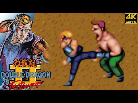 Double Dragon II: The Revenge (Arcade / 1988) 4K 60FPS