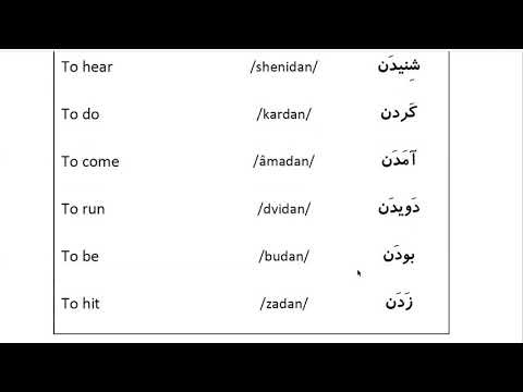 Farsi Grammar in Use: For Intermediate Students - Lesson 8 - Simple and compound Infinitives